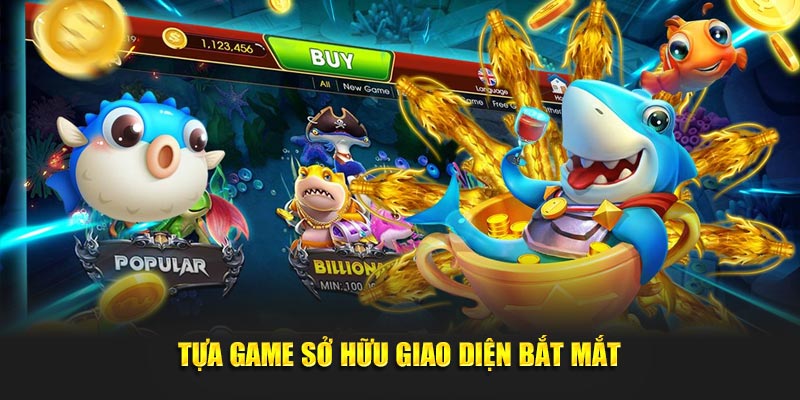 Tựa game sở hữu giao diện bắt mắt tại Nohu90.bot